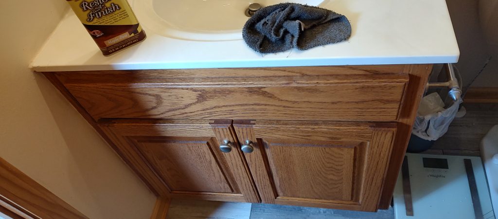 Restore-old-cabinets, Cabinets after