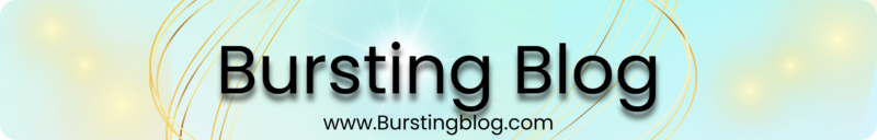 Bursting Blog Header